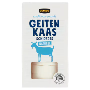 Jumbo Geitenkaas Schijfjes Naturel 125 g