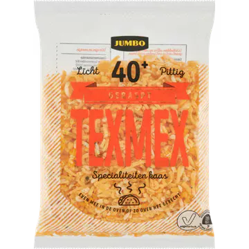 Jumbo Geraspte Texmex Kaas 40+ 150 g