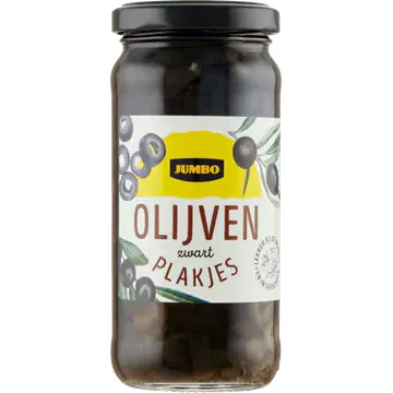 Jumbo Olijven Plakjes Zwart 220 g
