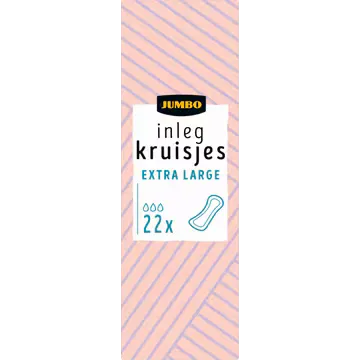 Jumbo Inlegkruisjes Extra Large 22 Stuks