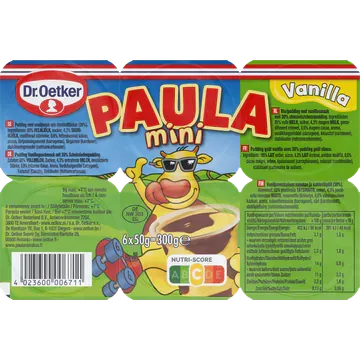 Dr. Oetker Paula mini vanille met choco vlekken