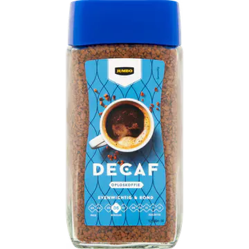 Jumbo Decaf Oploskoffie 100 g