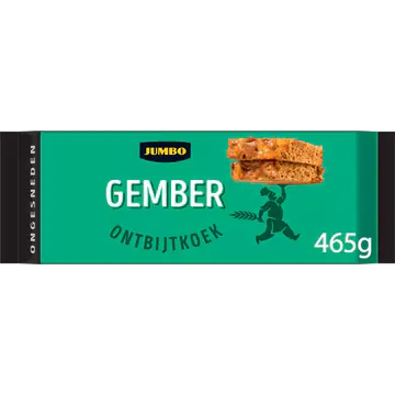 Jumbo Gember Ontbijtkoek Ongesneden 465 g