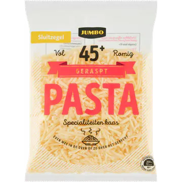 Jumbo Geraspte Pastakaas 45+ 150 g