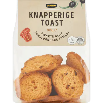 Jumbo Knapperige Toast 100 g