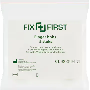 FixFirst Vingerbobs 5 Stuks