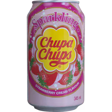Chupa Chups Strawberry Cream 345ml