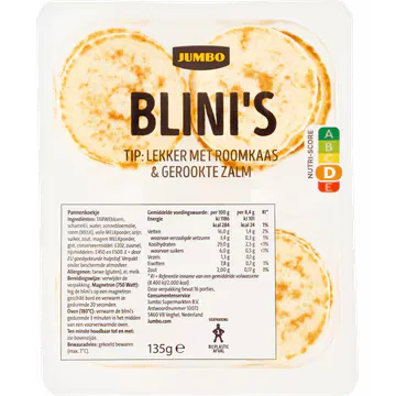 Jumbo Blini's 135 g