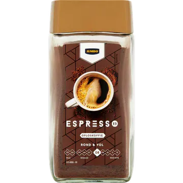 Jumbo Espresso Oploskoffie 100 g