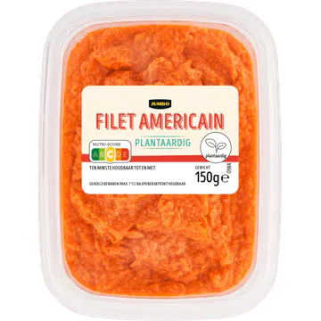 Jumbo Filet Americain Plantaardig 150 g