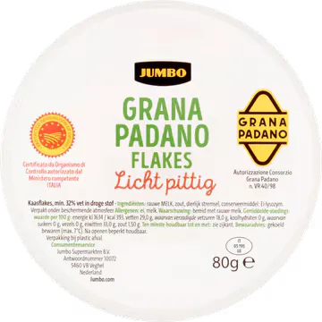 Jumbo Grana Padano Flakes 80 g