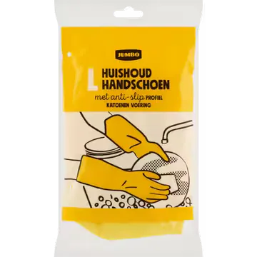 Jumbo Huishoudhandschoen L 1 Stuk