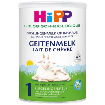 HiPP Biologisch Zuigelingenmelk op Basis van Geitenmelk 1 vanaf de Geboorte 400 g
