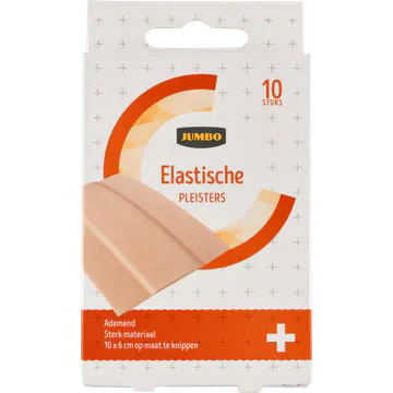 Jumbo Elastische Pleisters 10 Stuks