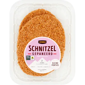 Jumbo Varkensschnitzel Gepaneerd 2 Stuks