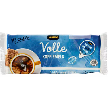 Jumbo Volle Koffiemelk Cups 10 Stuks