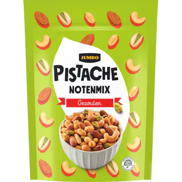 Jumbo Pistache Notenmix Gezouten 200 g