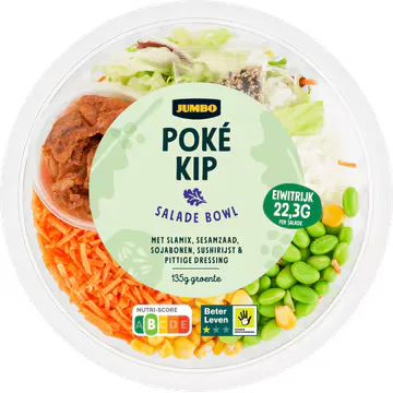 Jumbo Poké Kip Salade Bowl 350 g