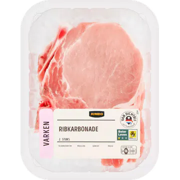Jumbo Ribkarbonade 2 Stuks
