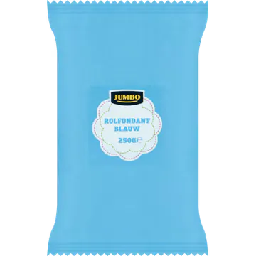 Jumbo Rolfondant Blauw 250 g