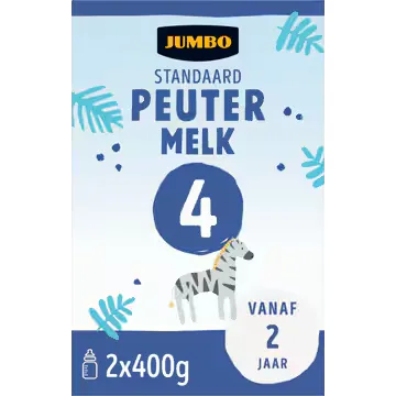 Jumbo Peutermelk 4 vanaf 2 Jaar 2 x 400 g