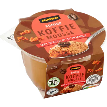 Jumbo Romige Koffiemousse met Speculooscrumble 75 g