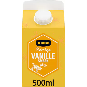 Jumbo Romige Vla Vanillesmaak 500ML