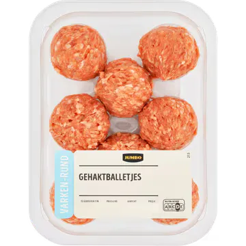Jumbo Varken-Rund Gehaktballetjes ca. 320 g