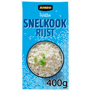 Jumbo Witte Snelkookrijst 400 g