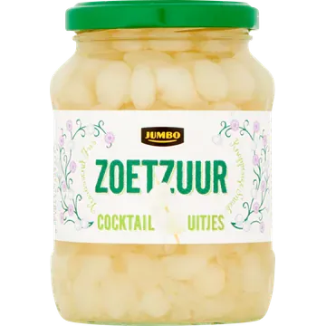 Jumbo Zoetzuur Cocktail Uitjes 320 g