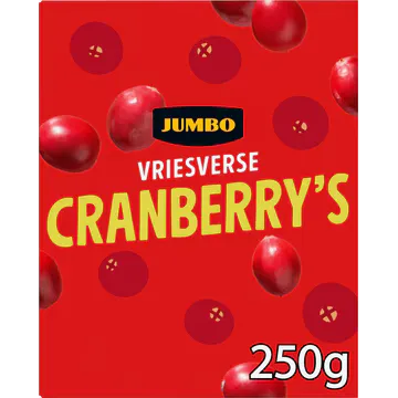Jumbo Vriesverse Cranberry's 250 g