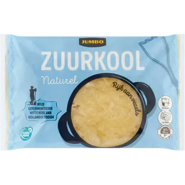 Jumbo Zuurkool Naturel 520 g