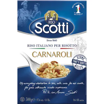 Riso Scotti Carnaroli risotto rijst 500g
