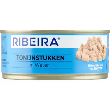 Ribeira Tonijnstukken in Water 160 g