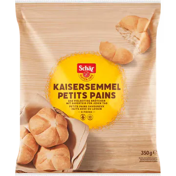 Schar Schär Kaisersemmel  Glutenvrij 6 Stuks 350 g