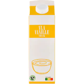 Merkloos Vla Vanillesmaak 1 L