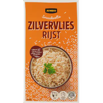 Jumbo Zilvervliesrijst 400 g