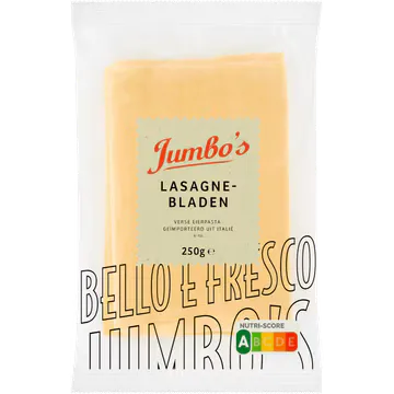 Jumbo's Verse Eierpasta Lasagnebladen 250 g