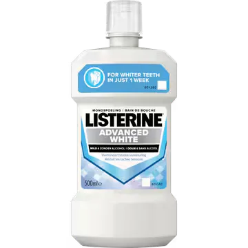 Listerine Mondspoeling Advanced White 500 ml