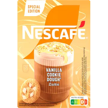 Nescafé Vanilla Cookie Dough Latte Special Edition 7 x 19.5 g