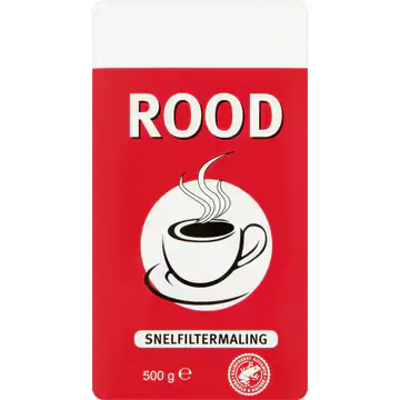 Neutraal (merkloos) Rood Snelfiltermaling 500 g