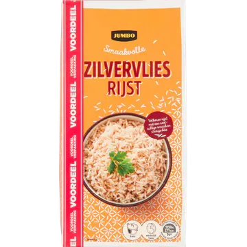 Jumbo Zilvervliesrijst Voordeelverpakking 1 kg