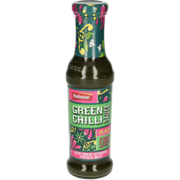 National Green Chili Sauce 300g