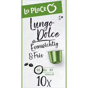 La Place Lungo Dolce Nespresso Koffiecups 10 Stuks