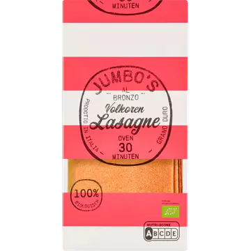 Jumbo's Volkoren Lasagnebladen 500 g