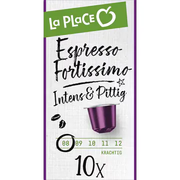 La Place Espresso Fortissimo Nespresso Koffiecups 10 Stuks