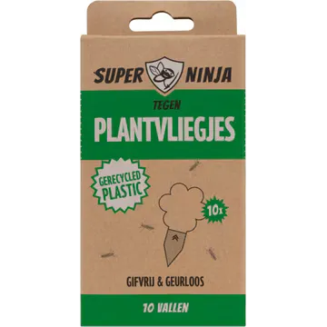 Super Ninja Plantvliegjesvallen 10 Stuks