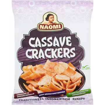 Naomi Cassave Crackers 125 g