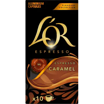 L'OR Espresso Caramel Aluminium Capsules 10 Stuks 52 g