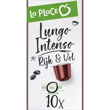 La Place Lungo Intenso Nespresso Koffiecups 10 Stuks
